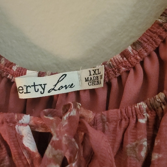 Liberty Brand Rust Floral Dress - Picture 2 of 10